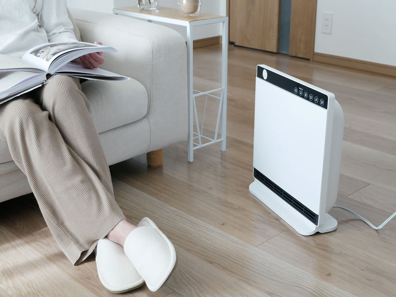 THREEUPの人感センサー付セラミックヒーター