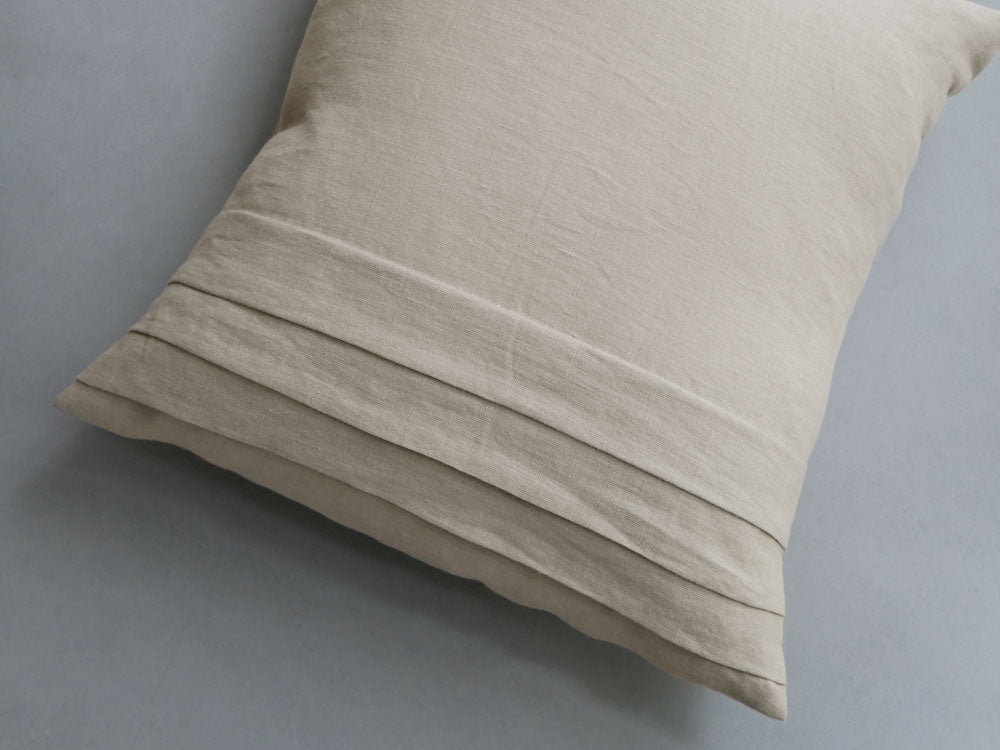 Magic Linenのプリーツリネンピローケース
