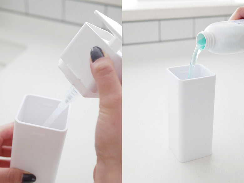 towerブランドの片手操作ディスペンサー