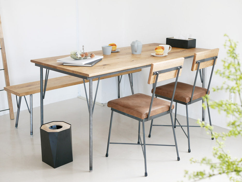 SIKAKU】Oak ダイニングテーブル【受注生産品・メーカー直送・代引き
