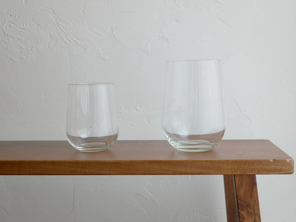 Horn Please MADEのオヴァルリサイクルガラスフラワーベース