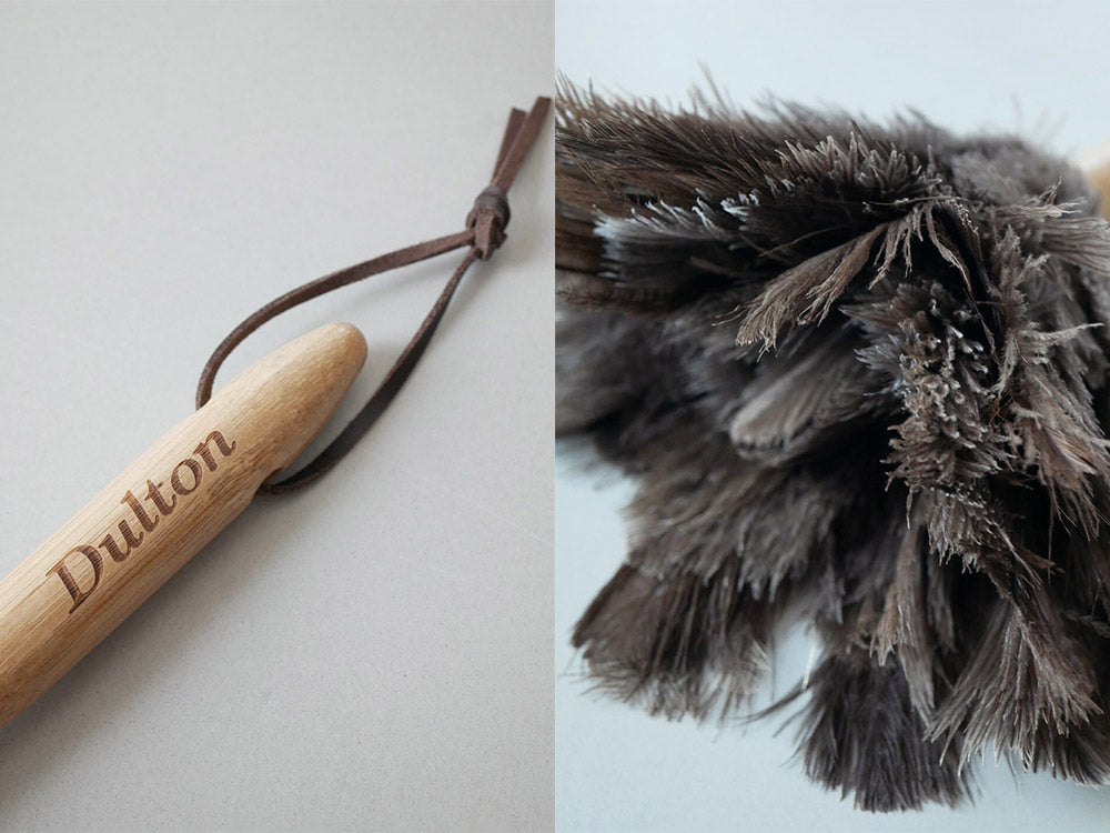ダルトンブランドのオーストリッチフェザー使用40cmフェザーダスター