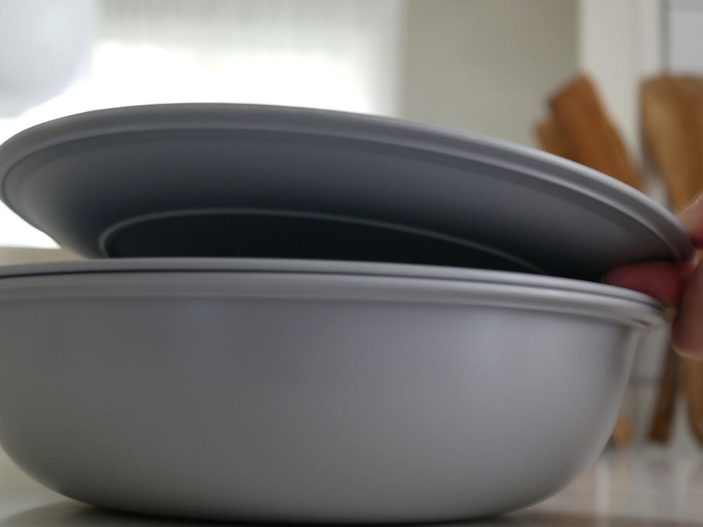 like-itの米とぎ用ザルとボウルのセット