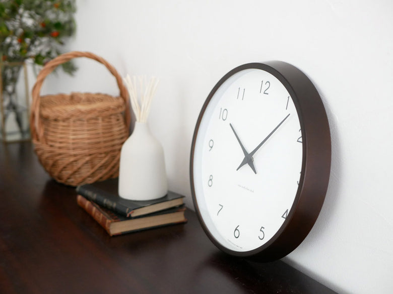 レムノスキャンパーニュ木製電波時計