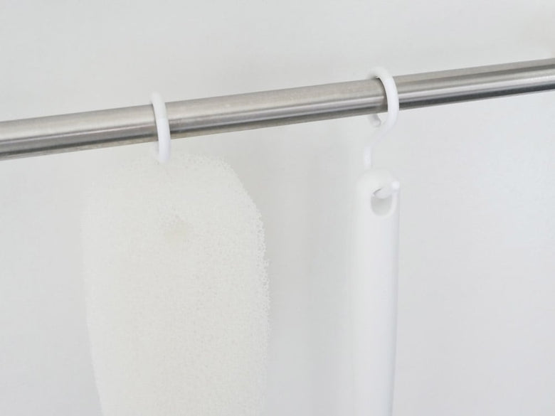 マーナの白いお風呂用スポンジ