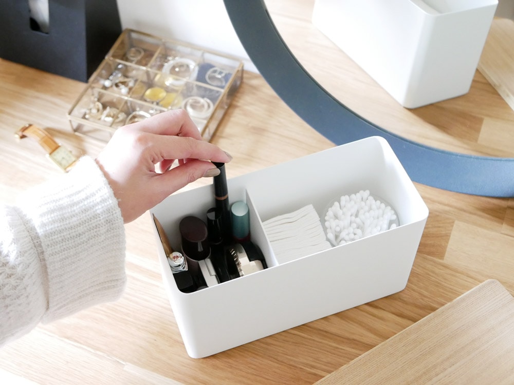 山崎【RIN/リン】サニタリー収納ケース