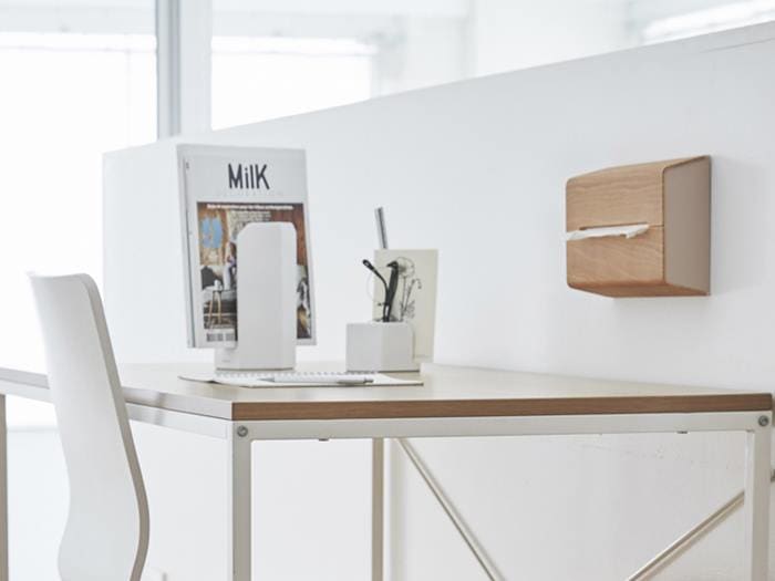 アイディアコのウォールティッシュケース