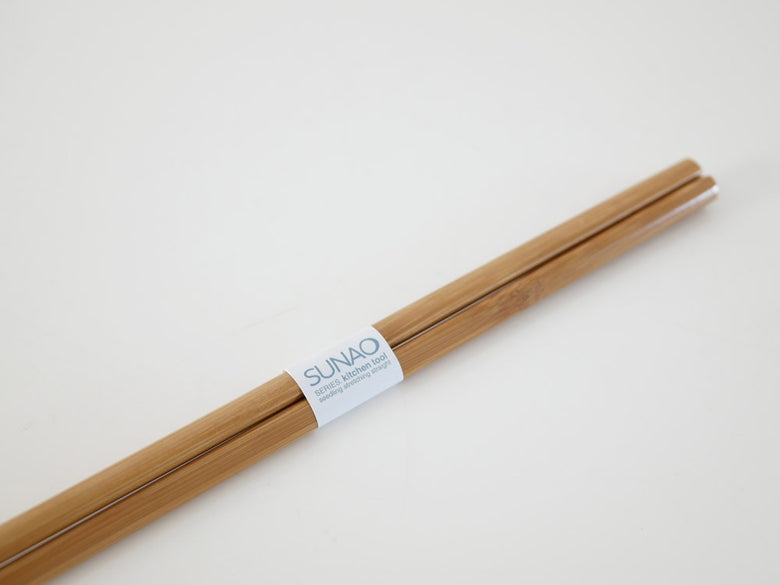 孟宗竹製【燕振興】SUNAO菜箸の木製画像