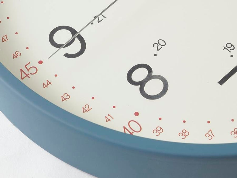 BRUNOイージータイムクロックのステンレス製写真