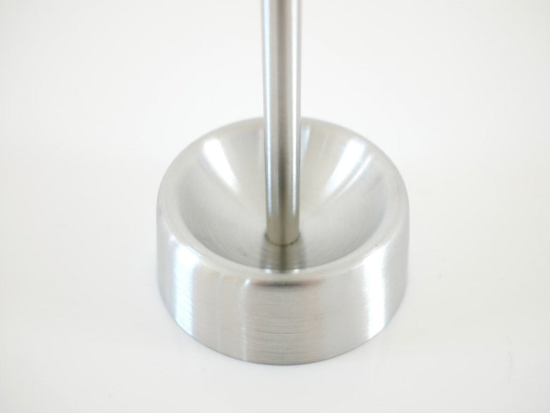 ダルトン製銀色ステンレス4ホールトゥースブラシホルダー