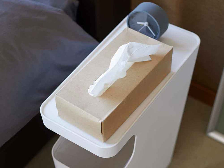 トイレットペーパーホルダー付きダストボックス＆サイドテーブル