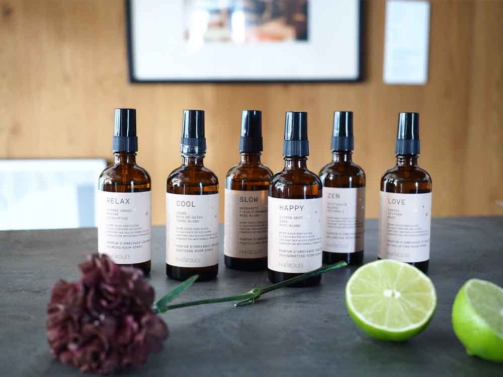 FARIBOLESのバランシングルームミスト100mlガラス瓶