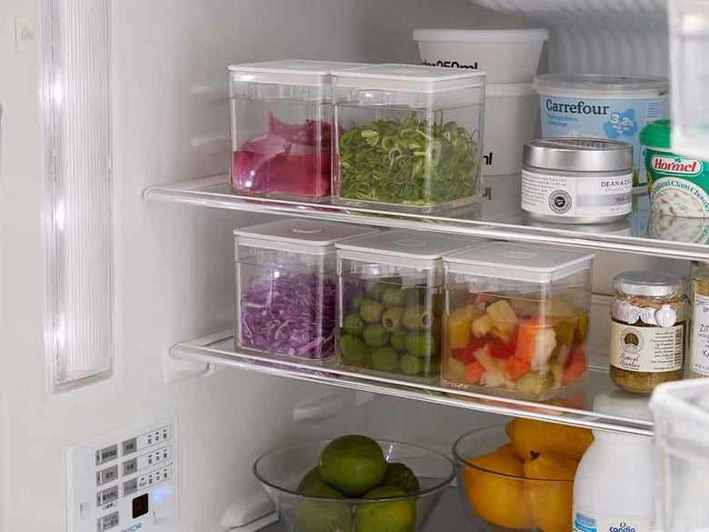 ヤマザキタワー トング付き密閉保存容器