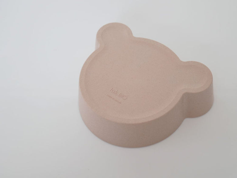 タック ビオのクマ型キッズディッシュボウル