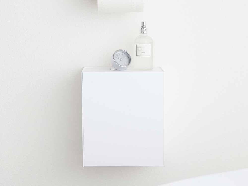 YAMAZAKI/tower ウォールトイレポットと収納ケース