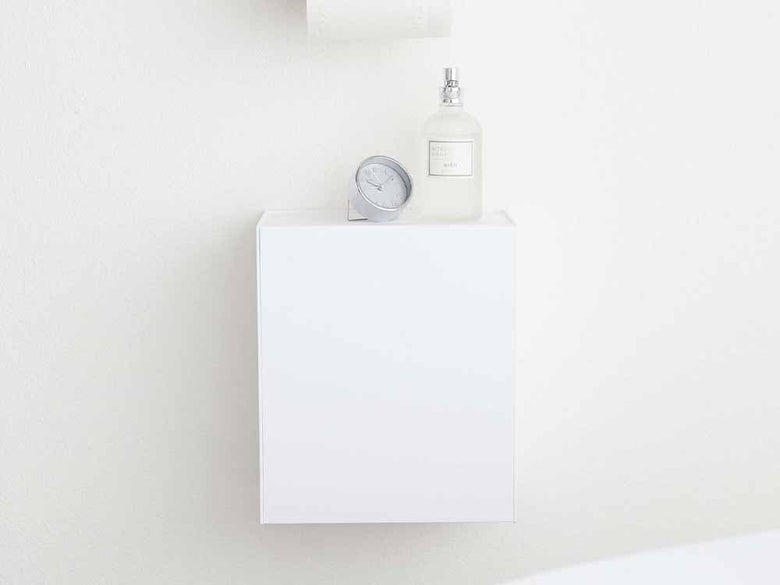 YAMAZAKI/tower ウォールトイレポットと収納ケース