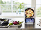 YAMAZAKIタワータブレットスタンドに6台のタブレットが収納
