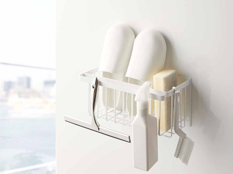 Yamazaki/towerのマグネット式バスルームバスケット