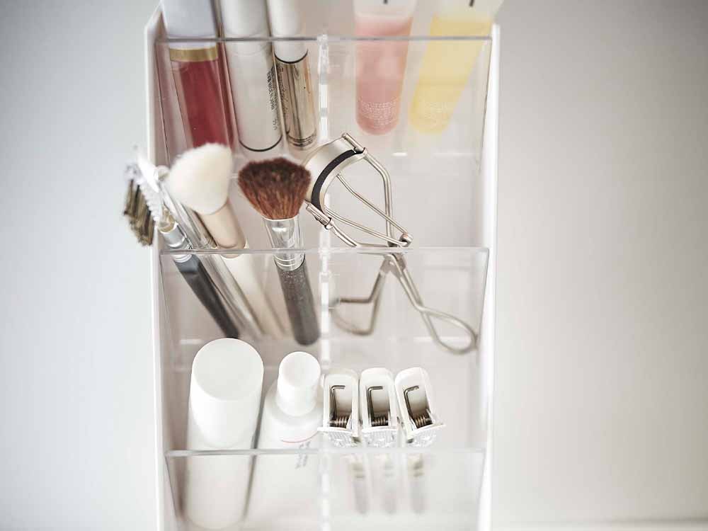 タワー4段のコスメ用立体収納ケース