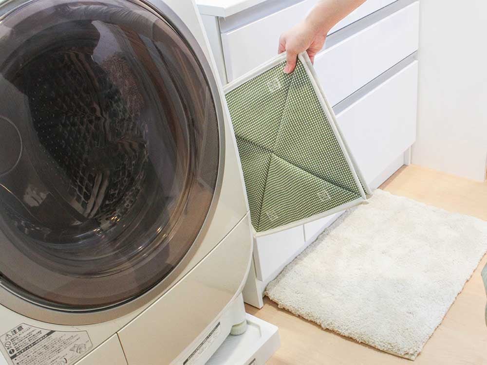 PiatTo ピアット製コットン洗濯バスケット