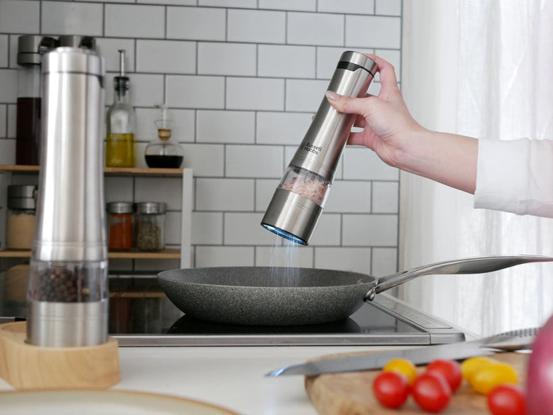 ラッセルホブス電動塩胡椒ミルセット