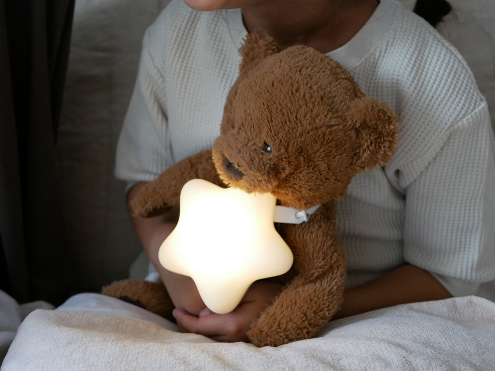 マーナのえほんライト、ぬいぐるみに装着可能なLEDライト