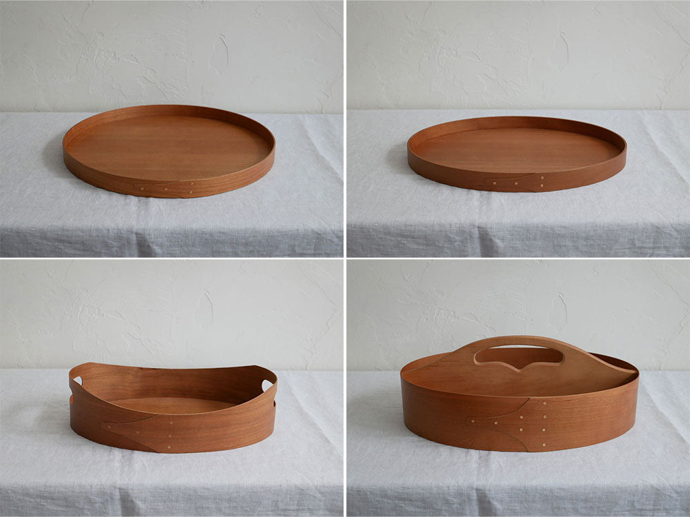 AXCIS製チェリー材シェーカートレイの写真