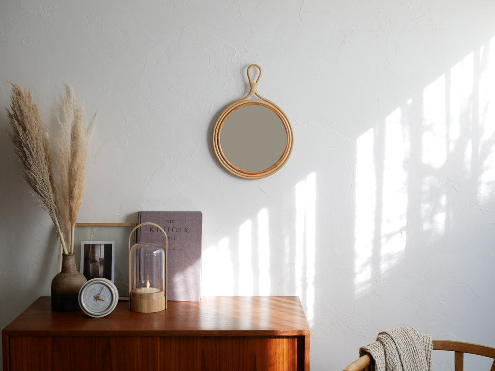 ラタン素材のクレエ ユグラミラー