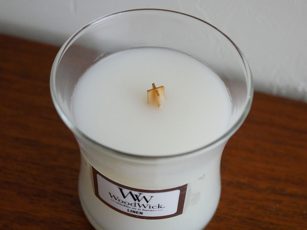 カメヤマWoodWickキャンドルの製品画像