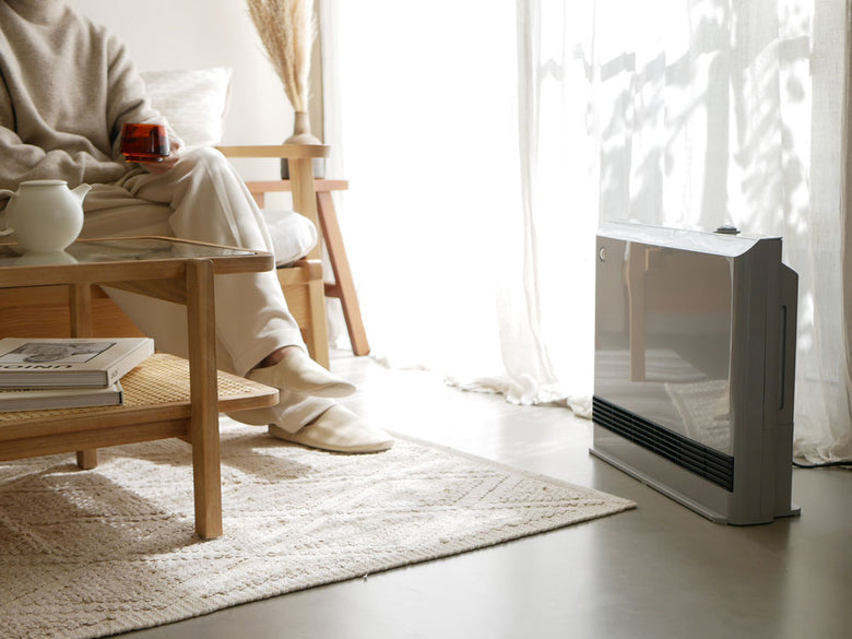 スリーアップ マキシムワイドヒート加湿セラミックヒーター ホワイト