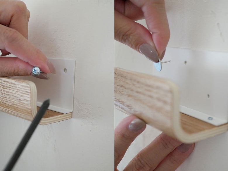 Yamazaki製スチールと木の神札ホルダー