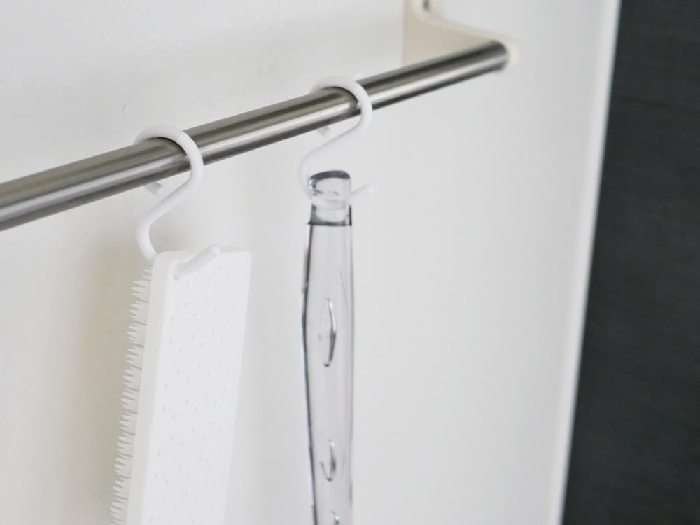 tidyのTPE製家庭用Sフック、800g耐荷重