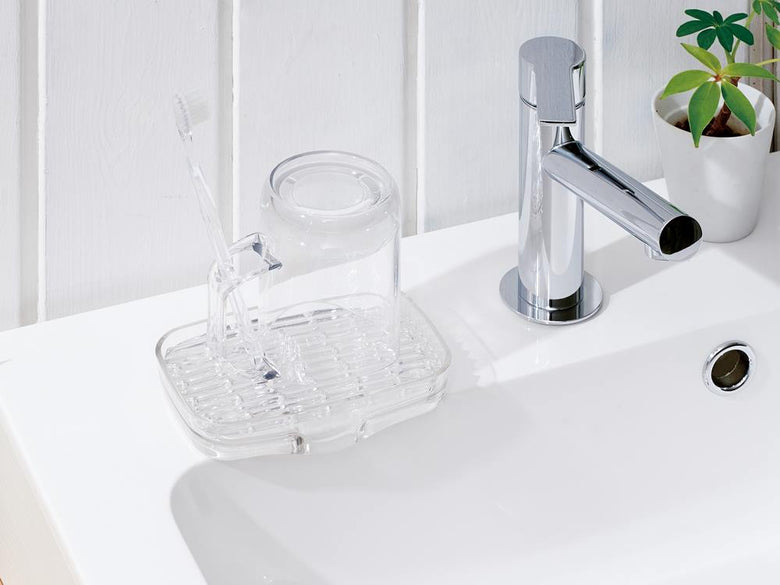 ライクイットの浴室用シンクキャディ、プラスチック製