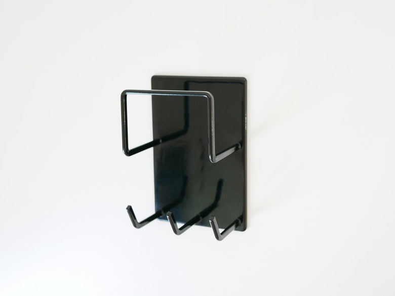 マグネット搭載バスルームクリーニングツールホルダー