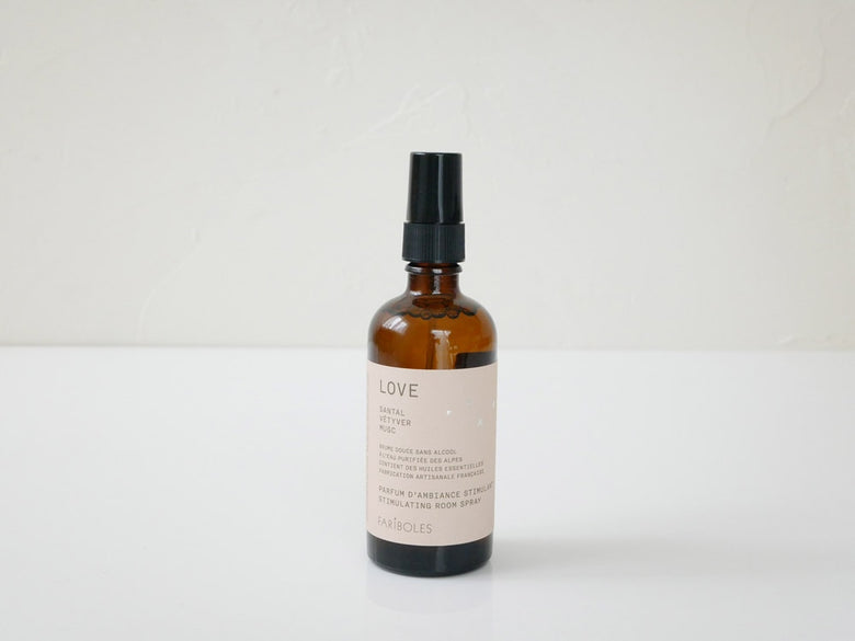 FARIBOLES バランシングルームミスト100mlガラスボトル