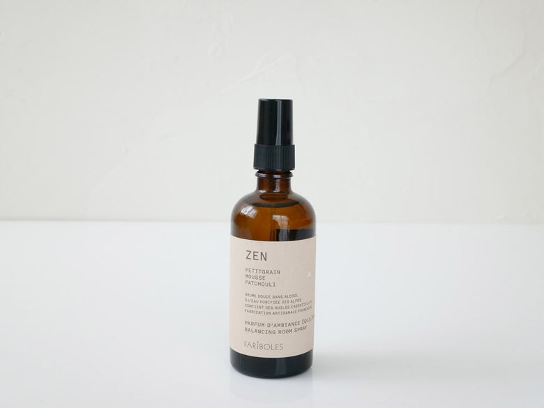 FARIBOLES バランシングルームミスト100mlガラスボトル