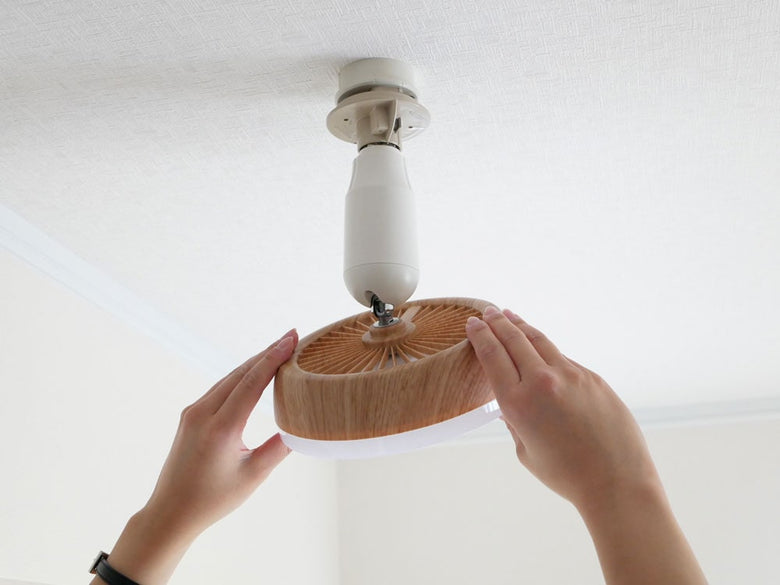 スリーアップの人感センサー付きLED天井ファン