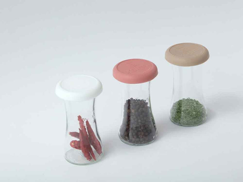 WECKシリコンキャップ付き調味料保存容器