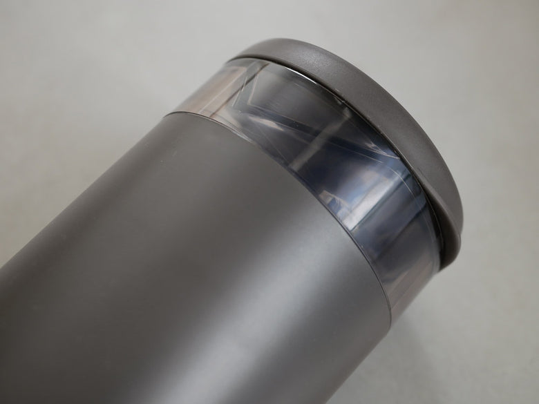 銀色プラスチック製コーヒー計量キャニスター