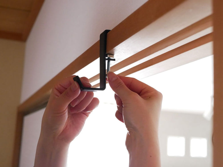 タワー室内物干しポールホルダー2個組、スチール製