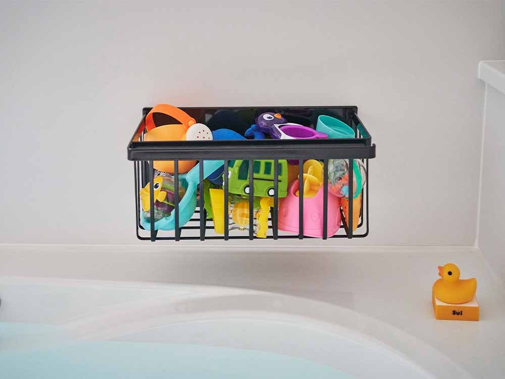 ヤマザキタワーのマグネットバスケット