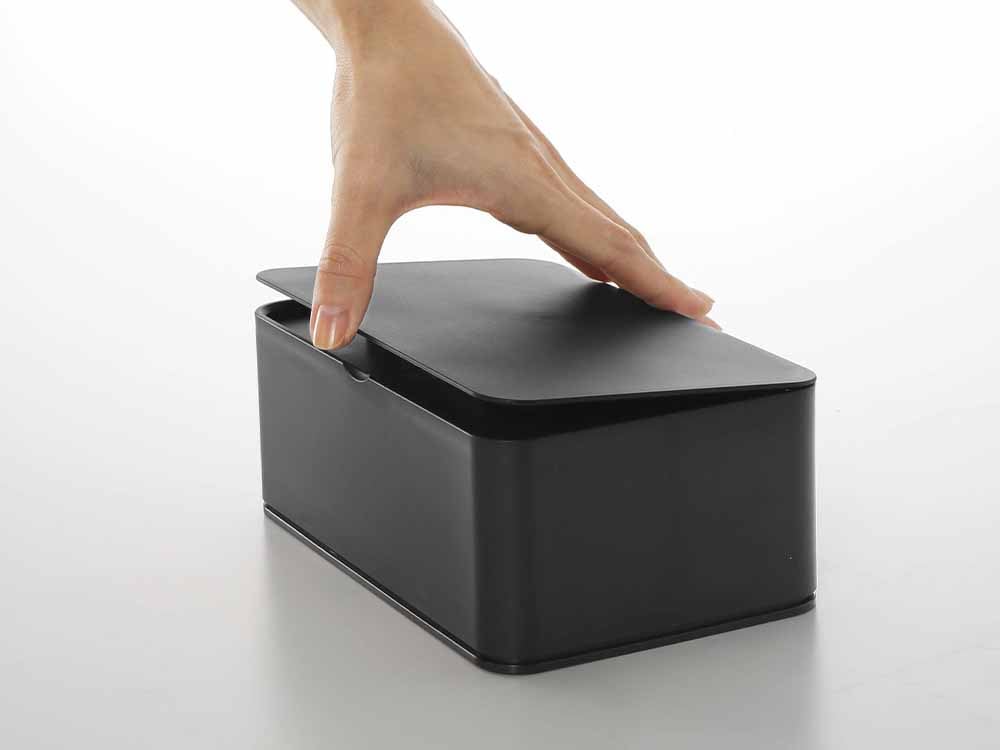 プラスチック製スマートウェットティッシュケース