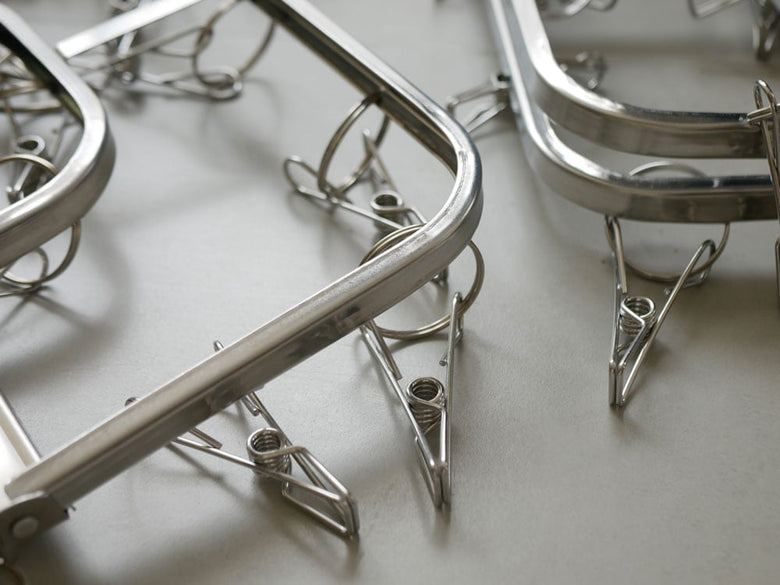 ステンレス製からみにくいハンガー24ピン付き