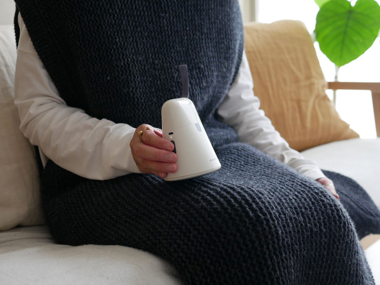 recolteケダマトリ電動衣類ブラシ本体