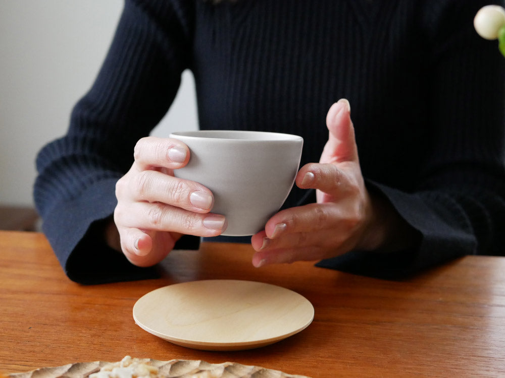 SALIUサリュー結YUI白磁湯呑み