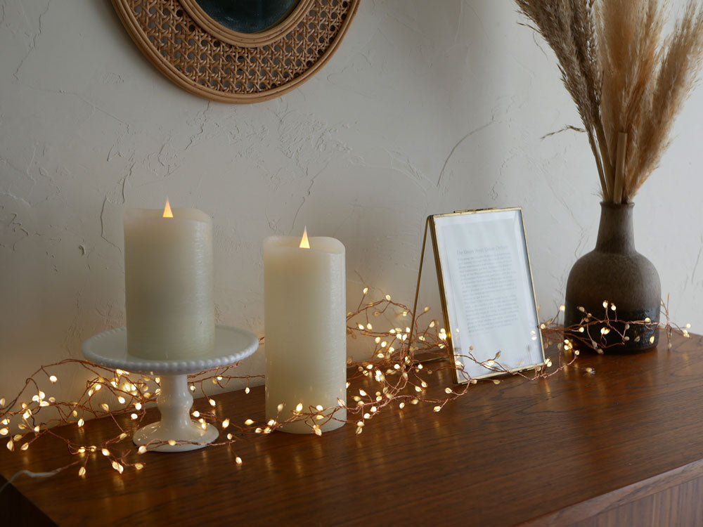 Horn Please MADEのLEDワイヤーライト ブランチ グロート、1.5メートル長の柔軟なLED装飾用ライト