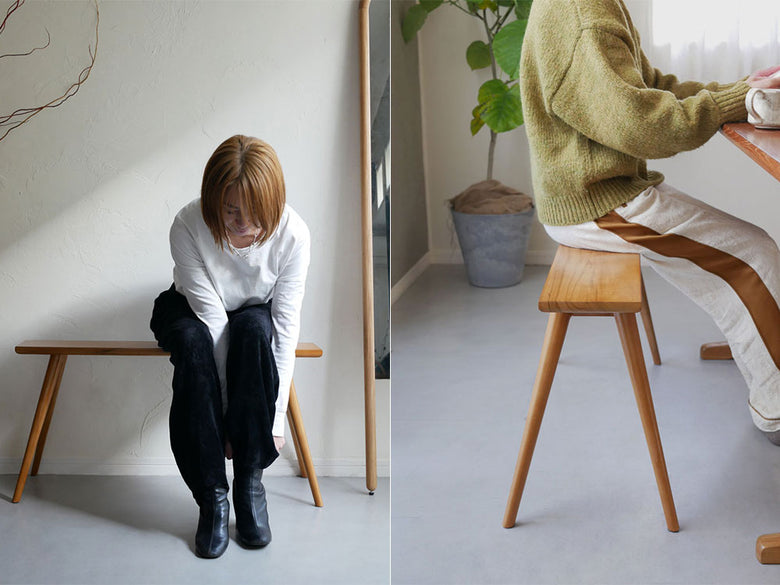 Comore Sunのチークベンチ