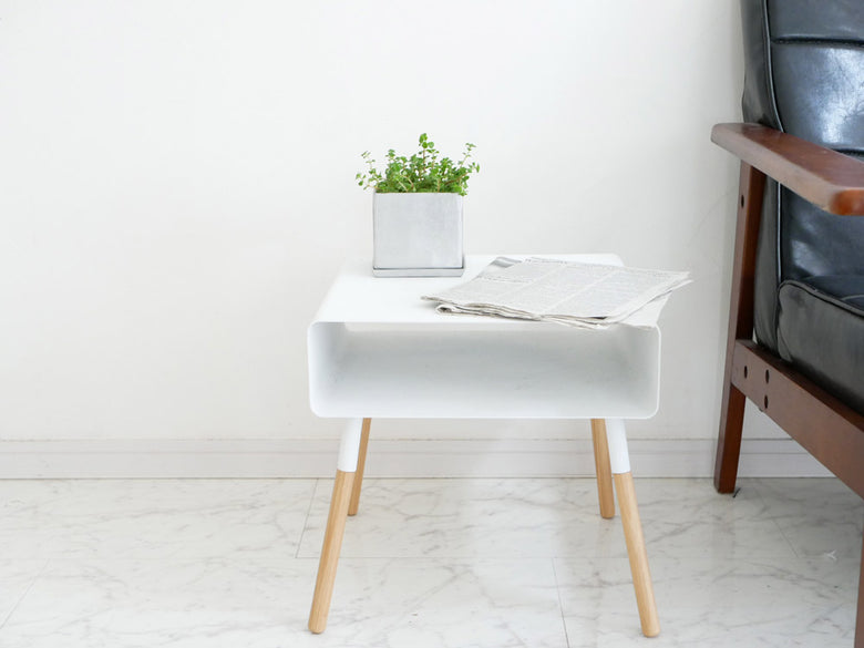 POSH LIVINGのスクエアとラウンドのアルミポット＆プレート