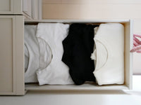 衣類がきれいに収まる内寸設計