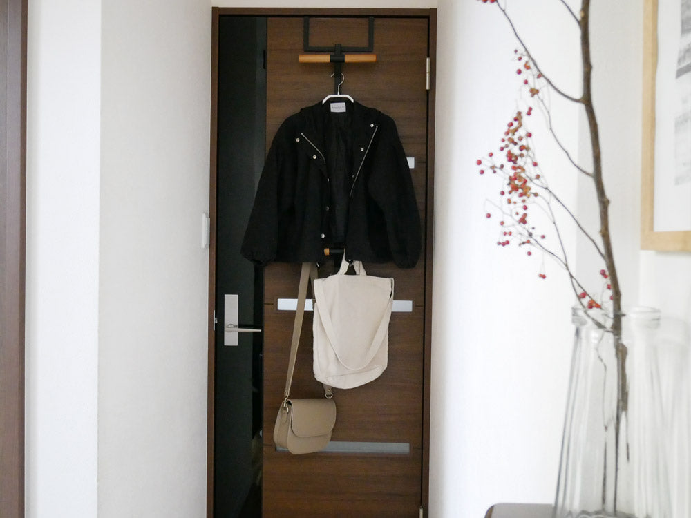 RINブランドの2段ランドセル＆リュックハンガー